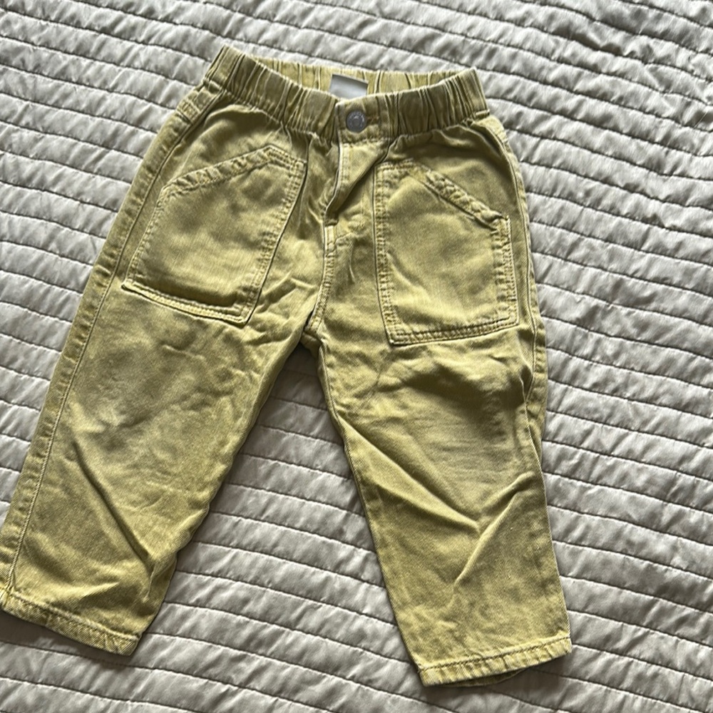 Zara Kids Yellow harem pants